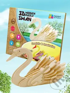 Labuť - puzzle z kategorie 3D puzzle