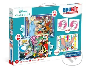 Edukit Disney Classics 4v1 - hra z kategorie Maxi dieliky