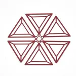 430 Stainless Steel Filigree Pendants