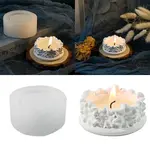 Flower DIY Candle Holder Silicone Molds