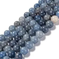 Dyed & Heated Natural Blue Aventurine Beads Strands
