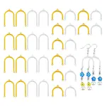 32Pcs 4 Style Transparent Acrylic Chandelier Component Links
