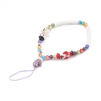 Handmade Lampwork Beaded Mobile Straps for Christmas