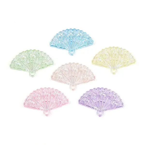 Transparent Plastic Pendants