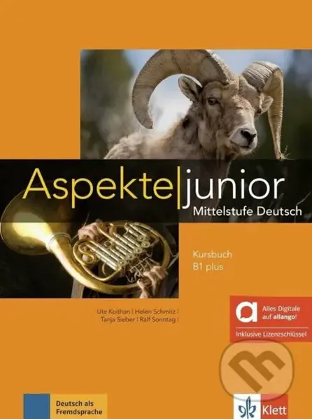 Aspekte junior 1 (B1+) – Hybride Ausgabe – Lehrbuch + MP3 allango.net + Lizenz (24 Monate) - kniha z kategorie Jazykové učebnice a slovníky