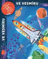 Čti a nalepuj: Ve vesmíru (kniha se samolepkami) - Chiara Colagrande (ilustrátor) - kniha z kategorie Naučné knihy