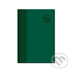 Denný diár VENETIA 2026 (zelený) (12-mesačný, A5)