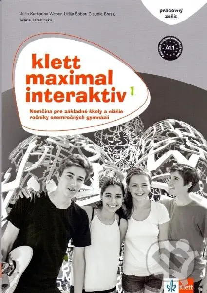 Klett Maximal interaktiv 1: Pracovný zošit (Nemčina pre 2. stupeň základných škôl a nižšie ročníky osemročných gymnázií) - kniha z kategorie Jazykové…