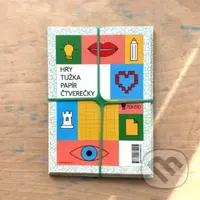 Poketo Hry na štvorčekovom papieri Hry-ceruzka-papier-štvorčeky