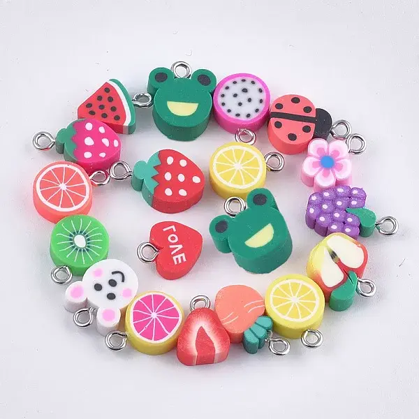 Handmade Polymer Clay Pendants