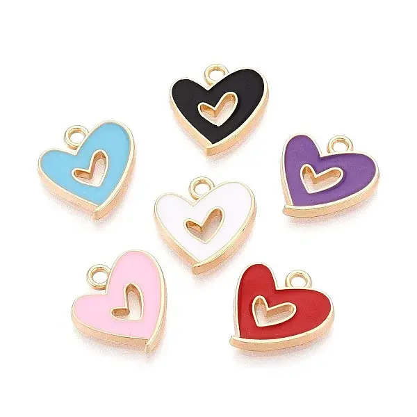 Alloy Enamel Pendants