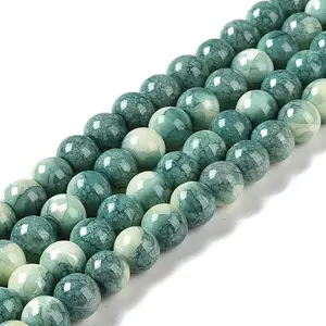 Baking Paint Glass Bead Strands