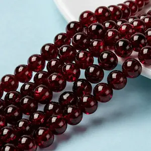 Crackle Glass Beads Strands