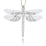 Alloy Enamel Dragonfly Big Pendants