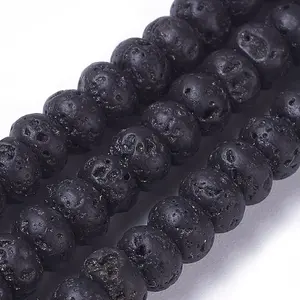 Natural Lava Rock Beads Strands