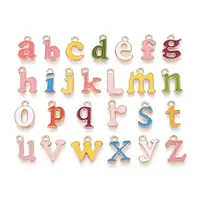 Alloy Enamel Pendants