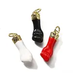 Brass Enamel Pendants