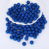 Round Silicone Focal Beads