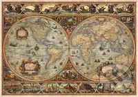 Puzzle Historická mapa světa (1000 dílků) - puzzle z kategorie Umělecké