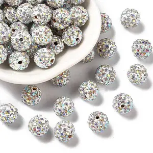 Pave Disco Ball Beads