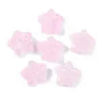 Transparent Spray Paint Glass Beads