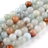 Natural White Jade Beads