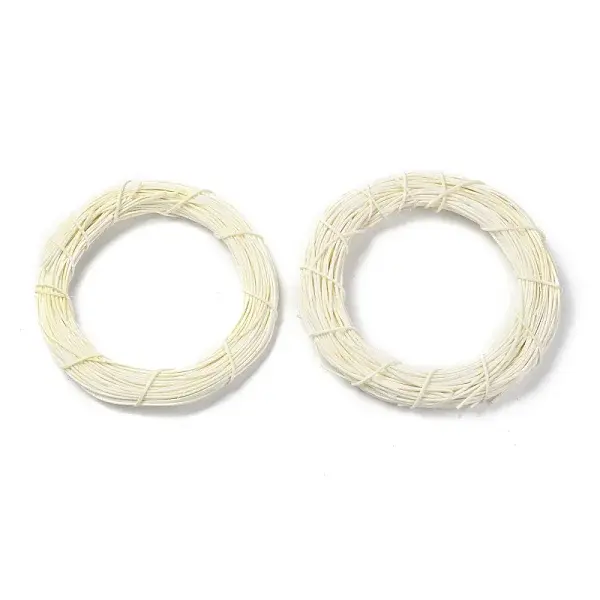 Circle Shape Rattan Vine Branch Wreath Hoop