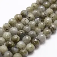 Natural Labradorite Beads Strands
