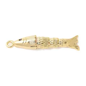 Brass Micro Pave Clear Cubic Zirconia Pendants