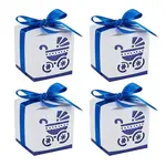 Hollow Stroller BB Car Carriage Candy Box wedding party gifts with Ribbons