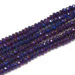 Electroplate Glass Beads Strands