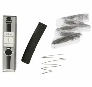 Přírodní uhel Coates 1 ks Tree Stick 15 mm