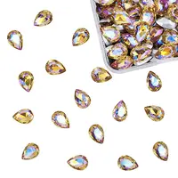 Pointed Back Glass Rhinestone Cabochons