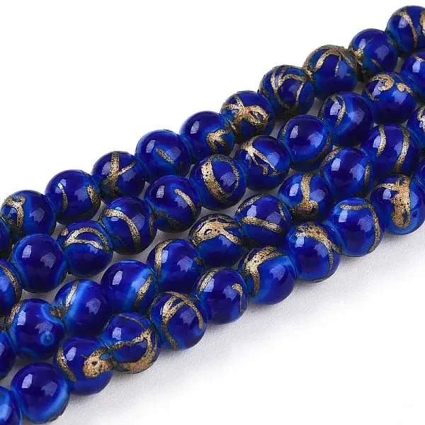 Baking Painted Glass Beads