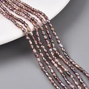 Natural Cultured Freshwater Pearl Beads Strands