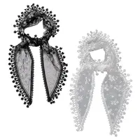 2Pcs 2 Colors Cloth Polyester Headbands for Woman