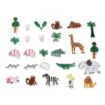 26Pcs Animal Theme Polyester Iron on/Sew On Patches