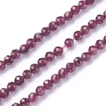 Natural Garnet Beads Strands