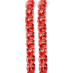 Transparent Glass Beads Strands