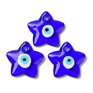 Handmade Evil Eye Lampwork Pendants
