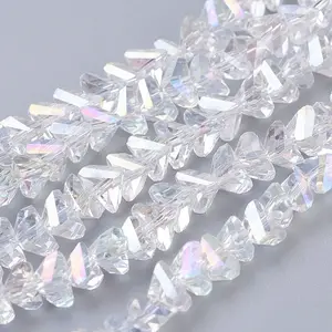 Electroplate Glass Beads Strands