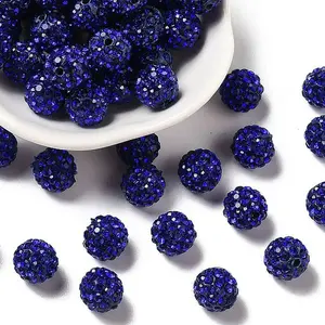 Pave Disco Ball Beads