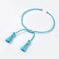 Polyester DIY Braided Bracelet Making