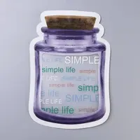 Reusable Bottle Shape Zipper Sealed Bags