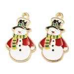 Christmas Theme Rack Plating Alloy Pendants