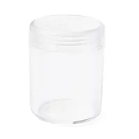 Round Plastic Bead Containers