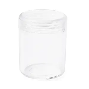 Round Plastic Bead Containers