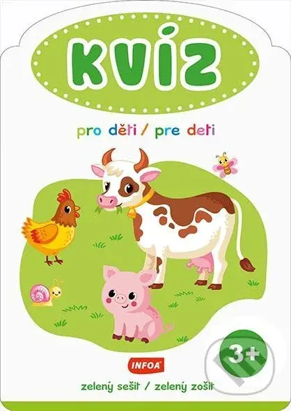 KVÍZ pro děti / pre deti - zelený sešit  (CZ/SK vydání) - kniha z kategorie Naučné knihy