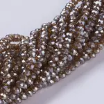 Electroplate Glass Beads Strands
