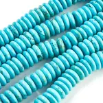 Natural Howlite Heishi Beads Strands